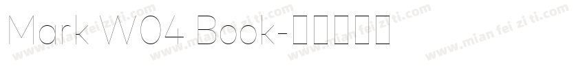 Mark W04 Book字体转换